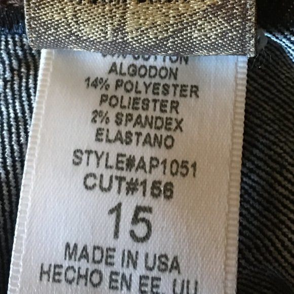 APHRODITE Straight Leg Embellished Pocket Jean  15 - Picture 11 of 11